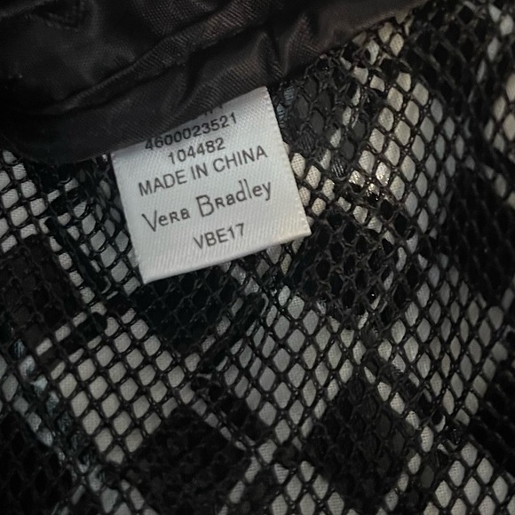 • Vera Bradley • Iconic Large Blush & Brush Case in Playful Penguins Gray • EUC - Picture 12 of 16